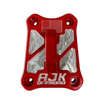 Polaris Pro R / Turbo R Billet Radius Rod Plate AJK Offroad