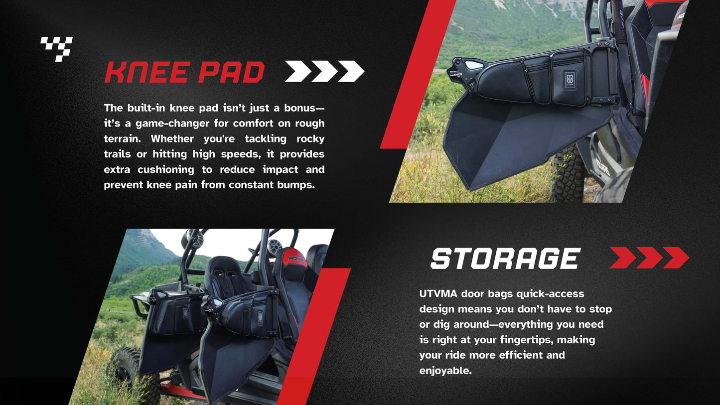 Polaris RZR (2014-2023) Front Door Bag Set UTVMA