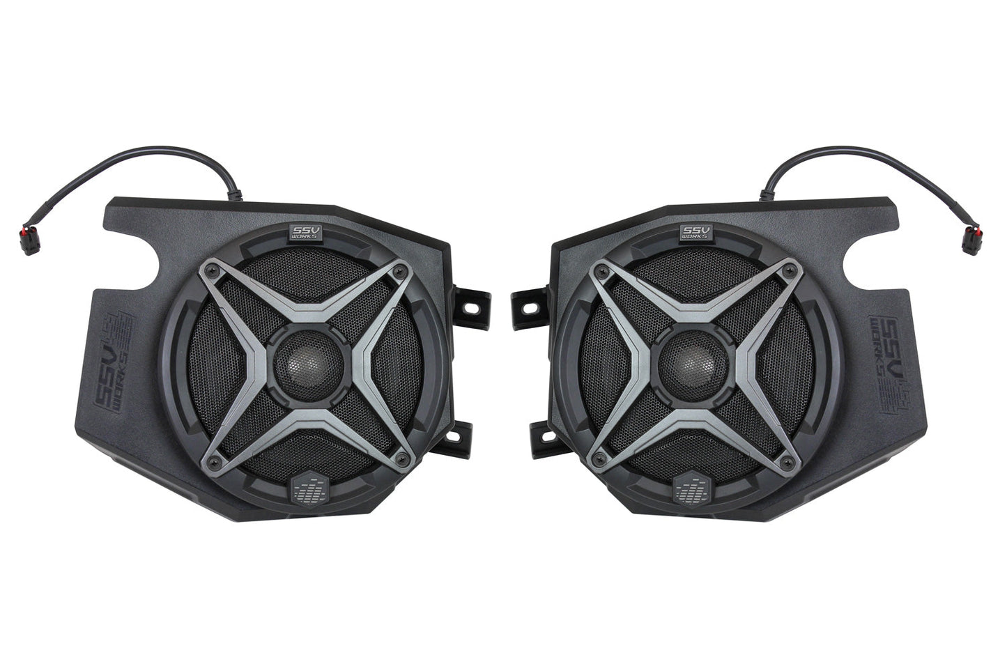 Polaris RZR (2014-2023) Front Kick 6.5" Speaker Pods SSV Works