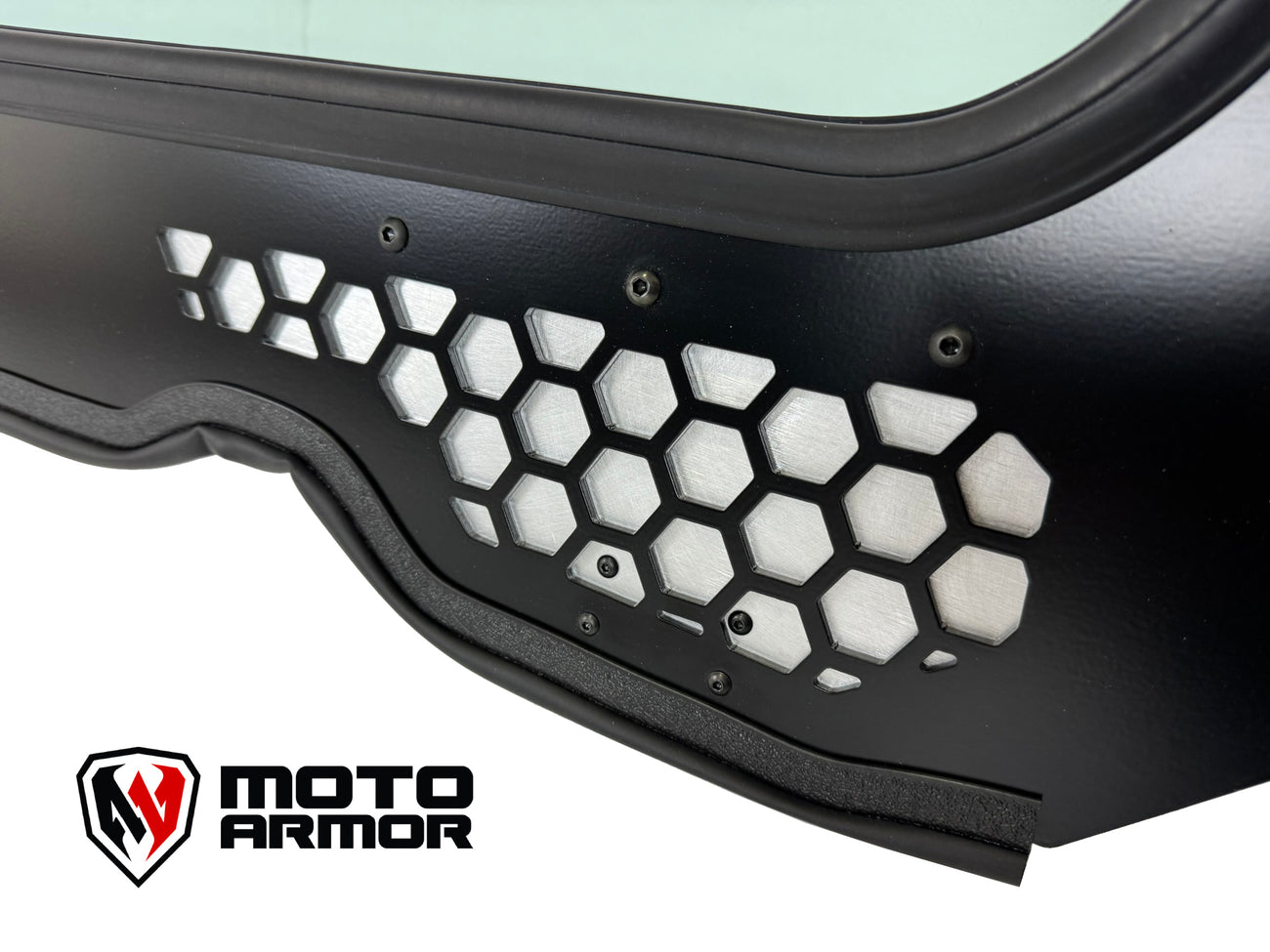 Polaris RZR 900 / 1000 / Turbo Vented Glass Windshield Moto Armor