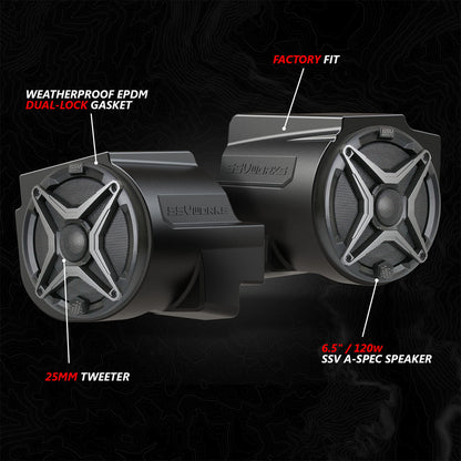 Polaris RZR Pro (2020-2024) A-Spec 4 Speaker System SSV Works