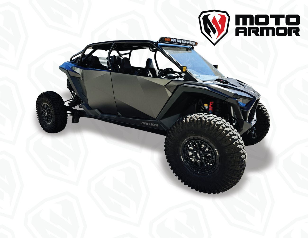 Polaris RZR Pro 4-Seat Aluminum Doors Moto Armor