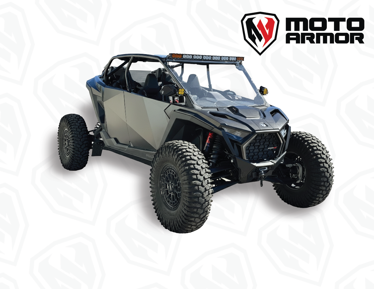 Polaris RZR Pro 4-Seat Aluminum Doors Moto Armor