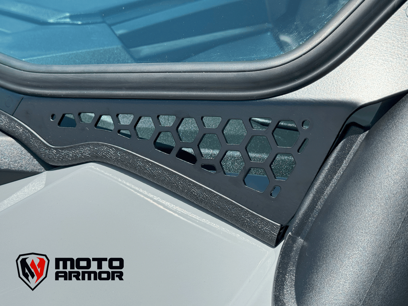 Polaris RZR Pro Max Visibility Full Glass Windshield Moto Armor