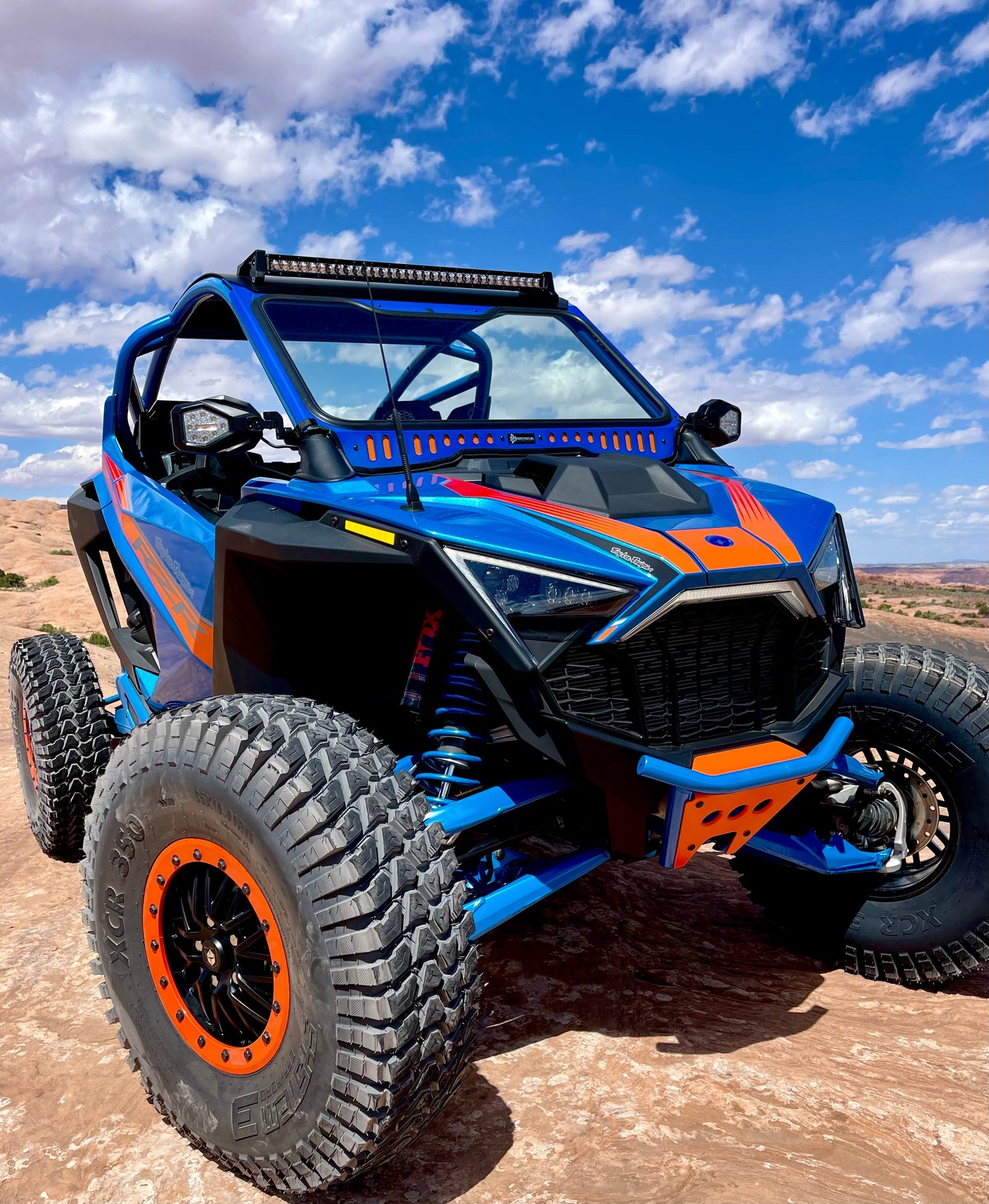 Polaris RZR Pro R (2022-2024) Vented Glass Windshield Bent Metal Off-Road