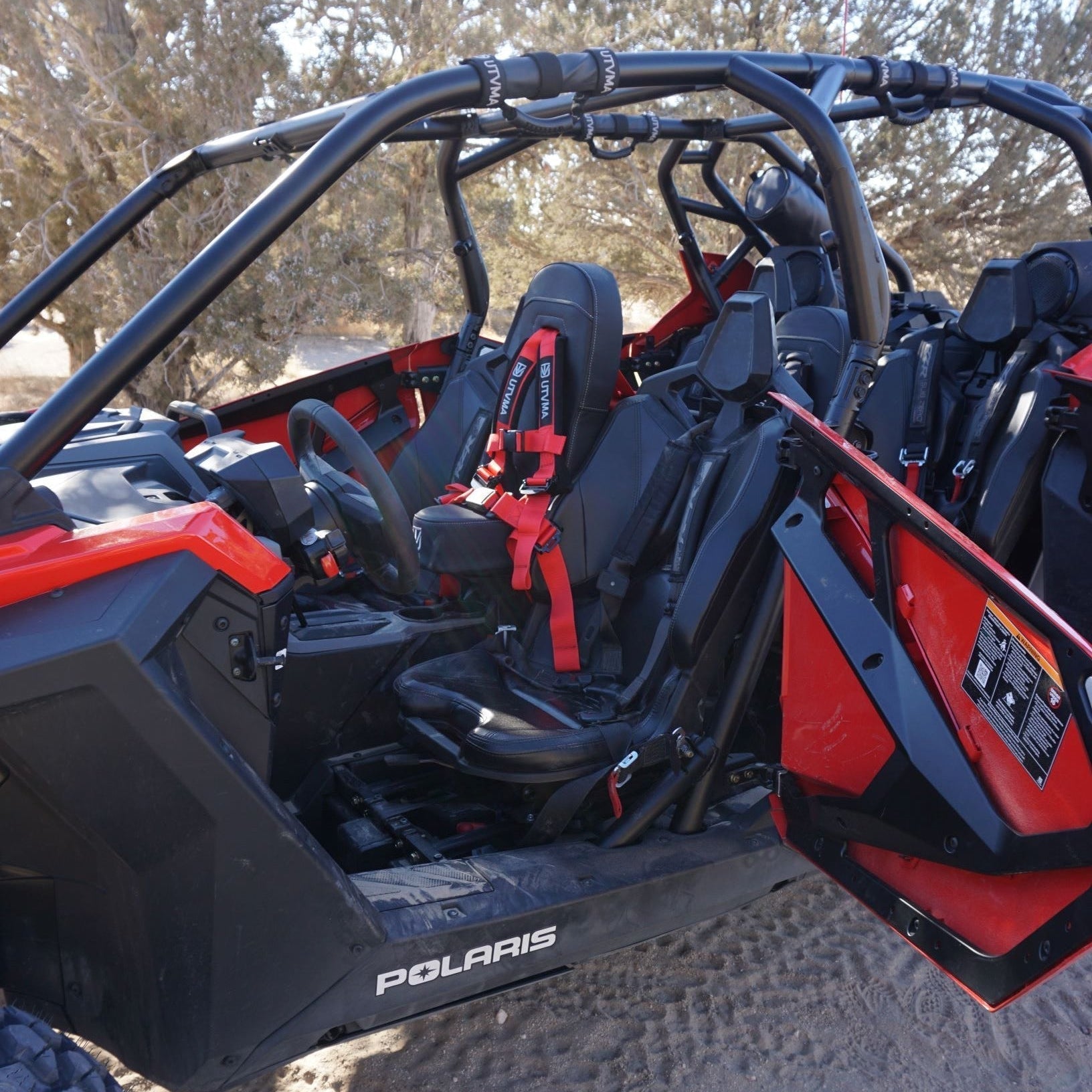 Polaris RZR Pro R (2025+) 4-Seat Front Bump Seat with Harness UTVMA