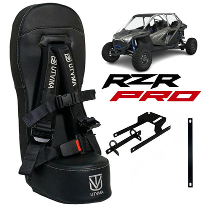 Polaris RZR Pro R (2025+) 4-Seat Model Rear Bump Seat with Harness UTVMA