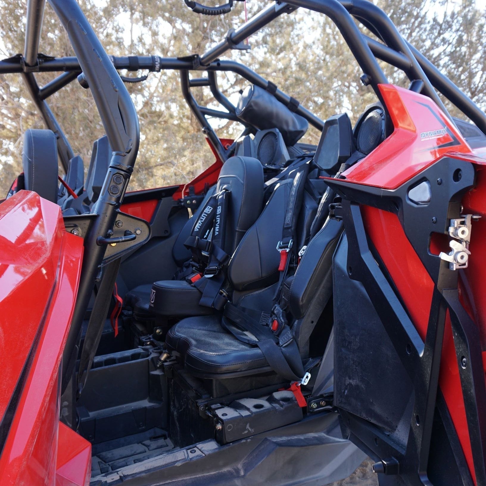 Polaris RZR Pro R (2025+) 4-Seat Model Rear Bump Seat with Harness UTVMA