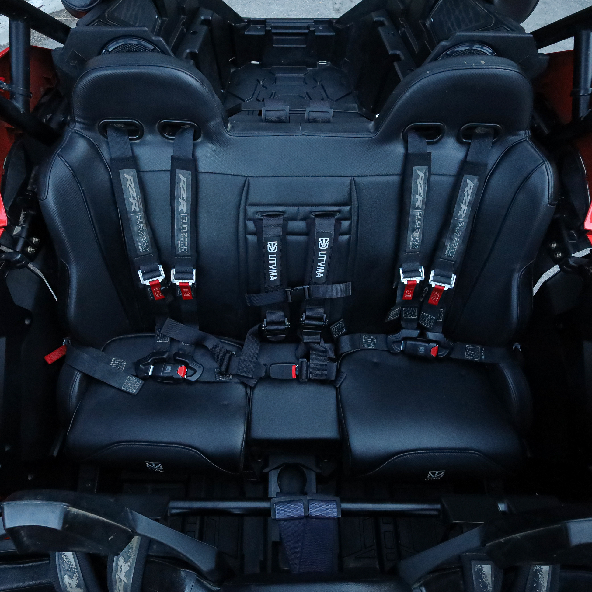 Polaris RZR Pro R (2025+) Rear Bench Seat with Harnesses UTVMA