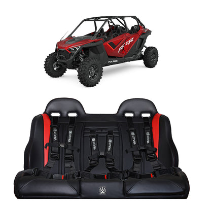 Polaris RZR Pro R (2025+) Rear Bench Seat with Harnesses UTVMA