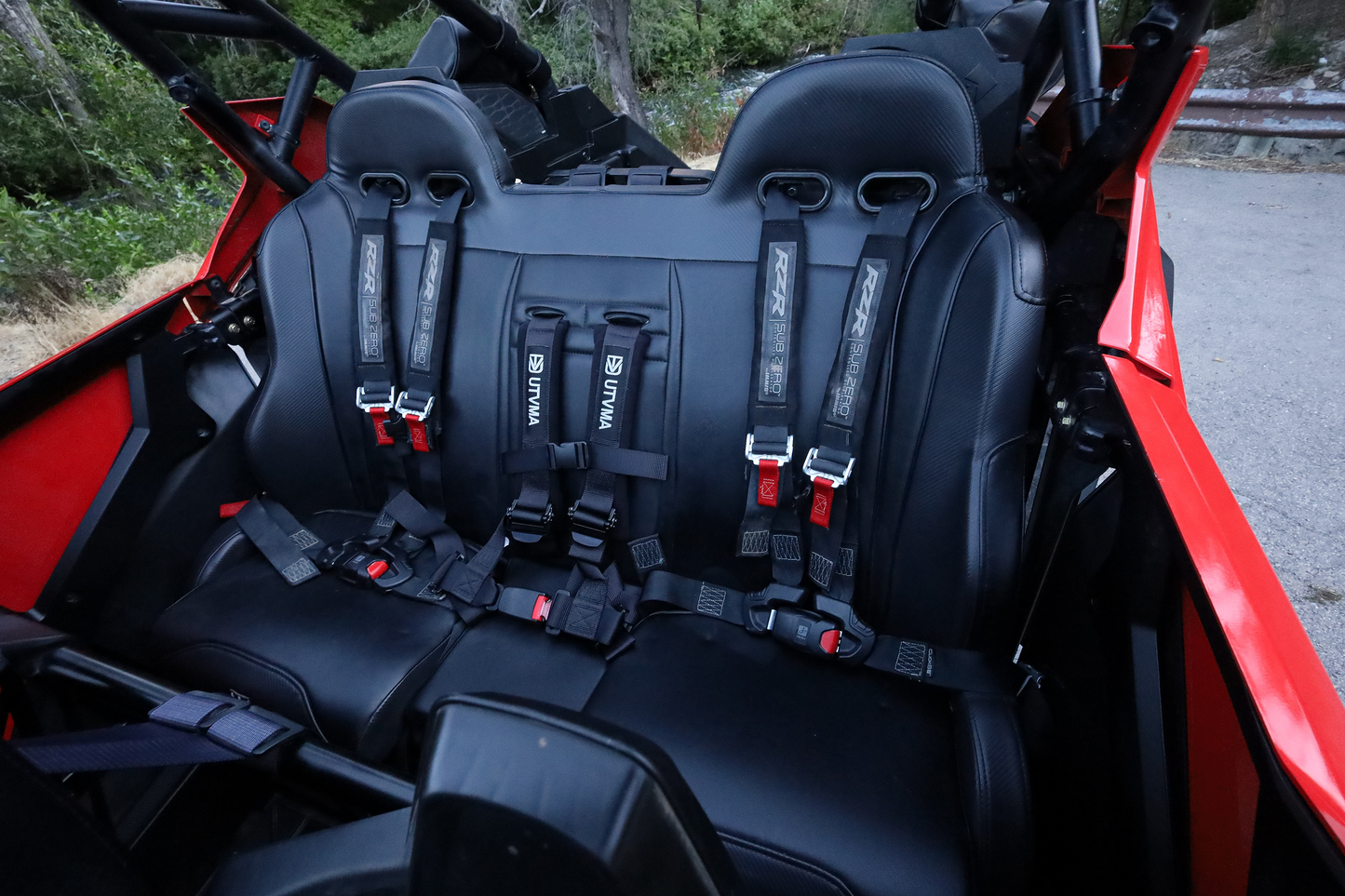 Polaris RZR Pro R (2025+) Rear Bench Seat with Harnesses UTVMA