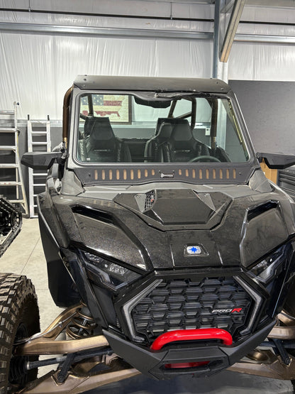 Polaris RZR Pro R (2025+) Vented Glass Windshield Bent Metal Off-Road