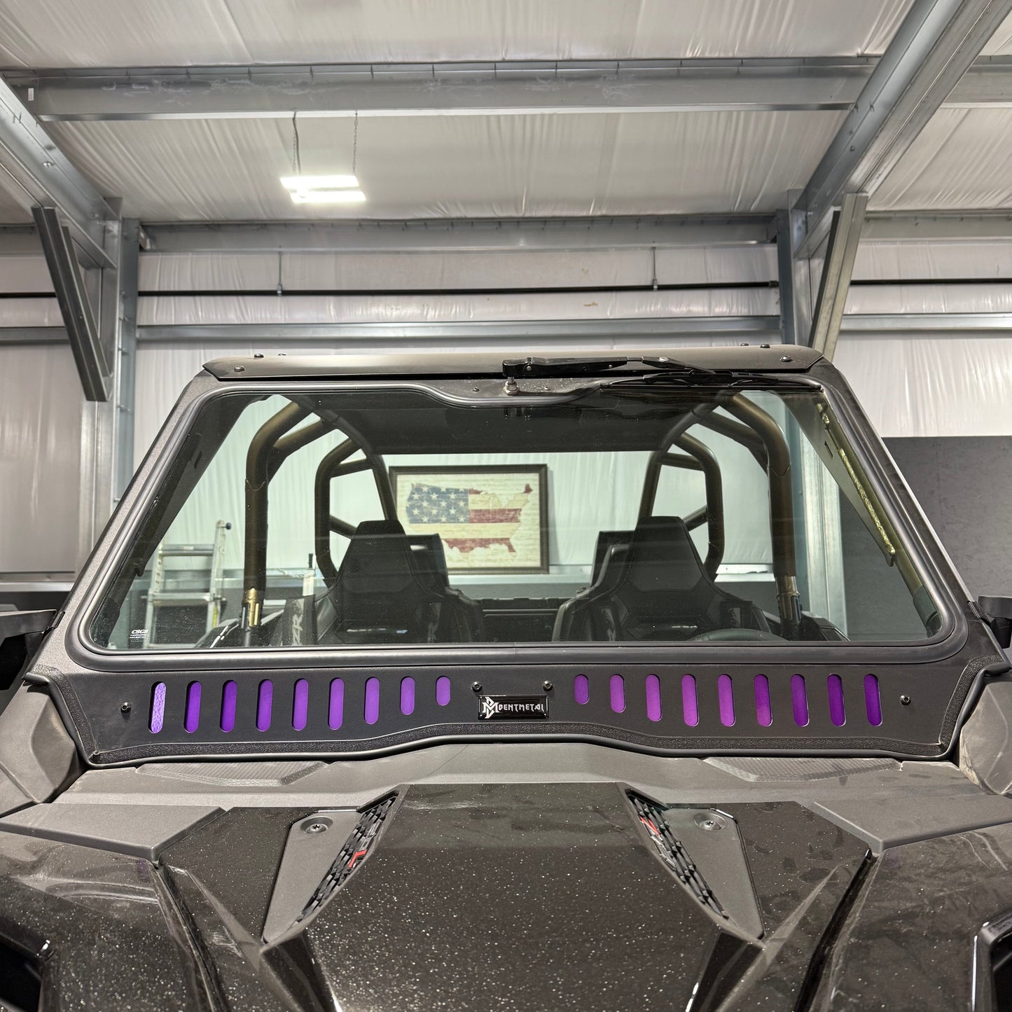 Polaris RZR Pro R (2025+) Vented Glass Windshield Bent Metal Off-Road