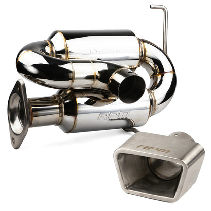 Polaris RZR Pro R 3" Dual Sport Muffler Exhaust RPM Powersports