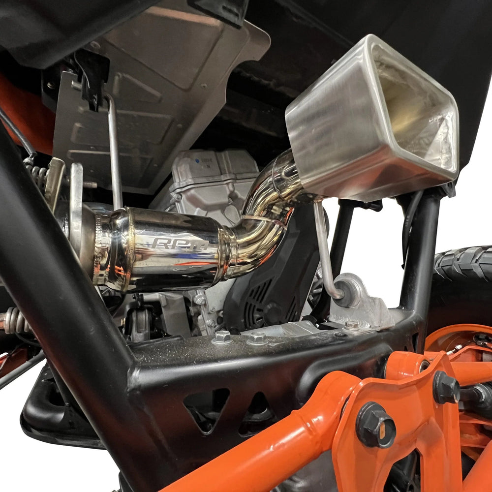 Polaris RZR Pro R 3" Muffler Delete Race Pipe RPM Powersports