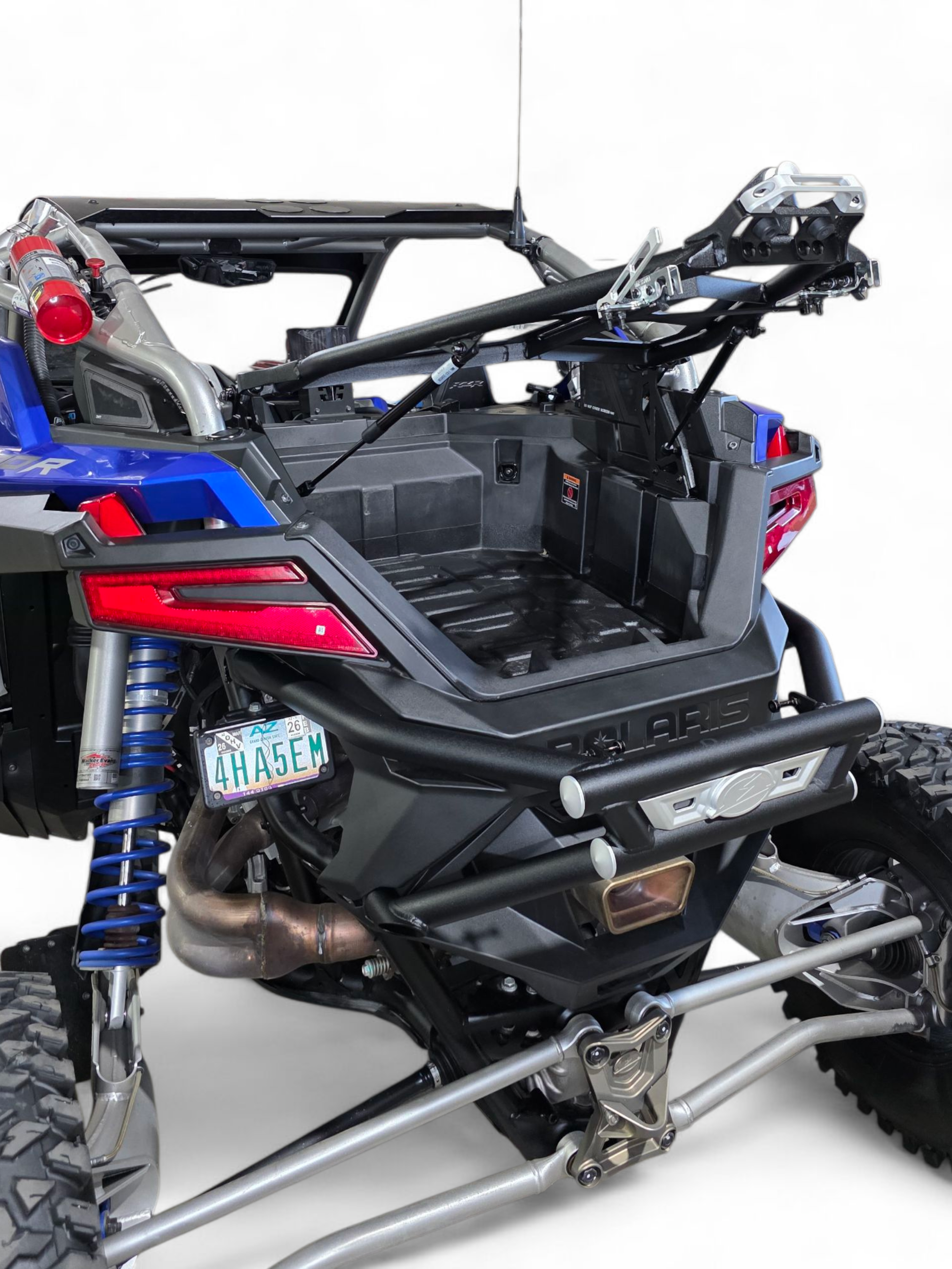 Polaris RZR Pro R Amp Tire Rack Rear Bumper