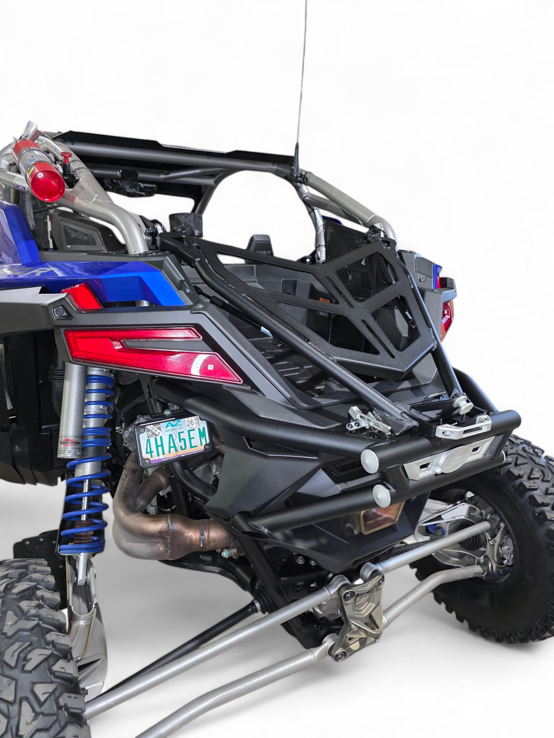 Polaris RZR Pro R Amp Tire Rack Rear Bumper