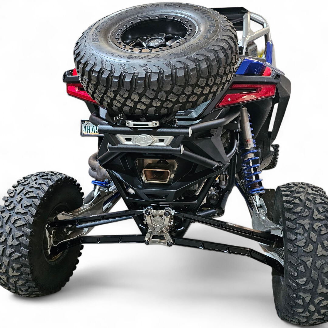 Polaris RZR Pro R Amp Tire Rack Rear Bumper