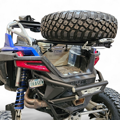 Polaris RZR Pro R Amp Tire Rack Rear Bumper