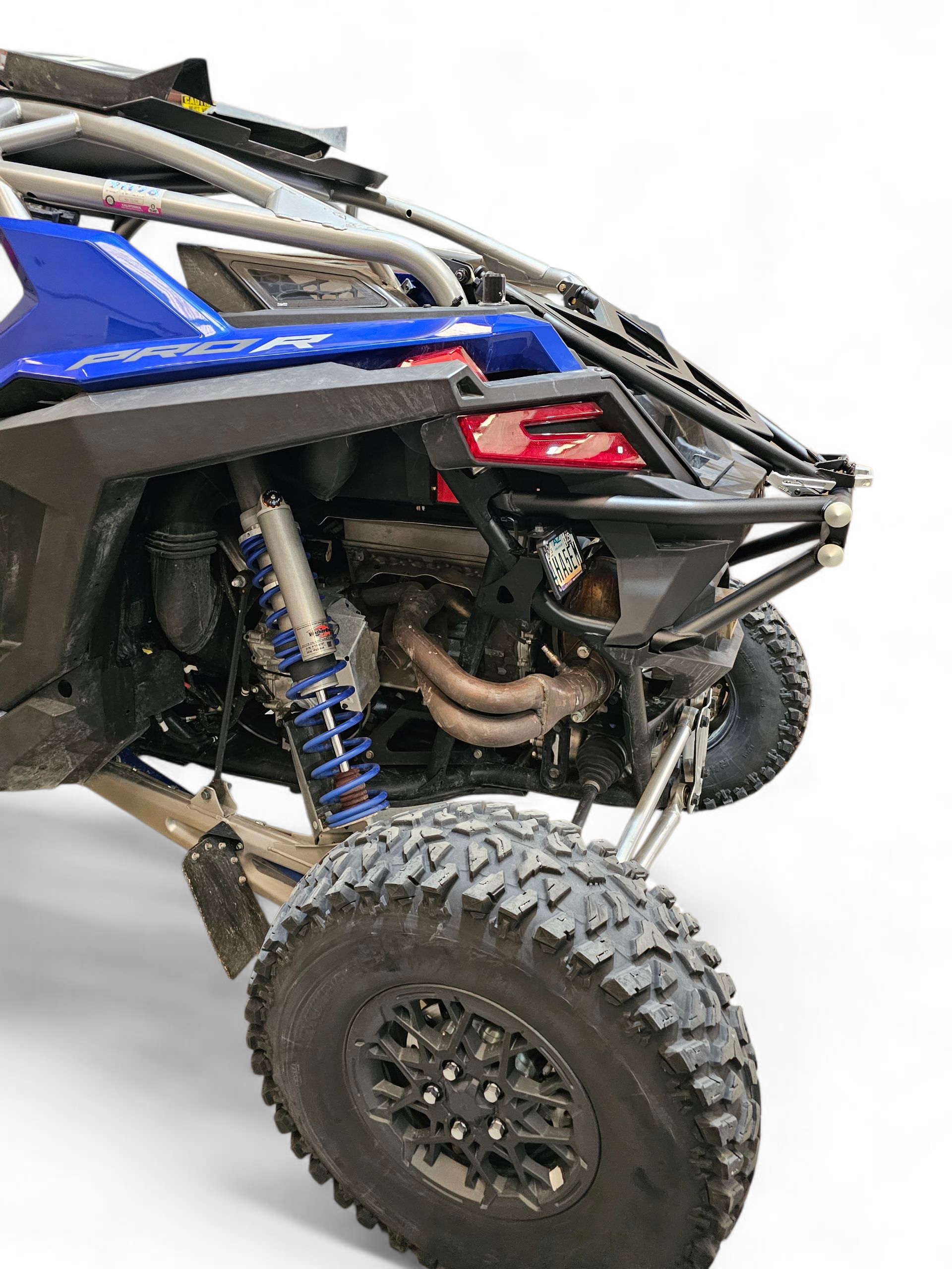 Polaris RZR Pro R Amp Tire Rack Rear Bumper