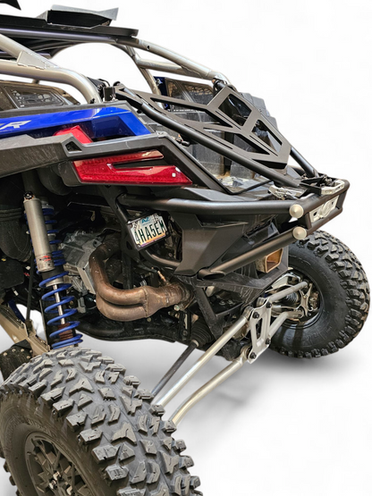Polaris RZR Pro R Amp Tire Rack Rear Bumper