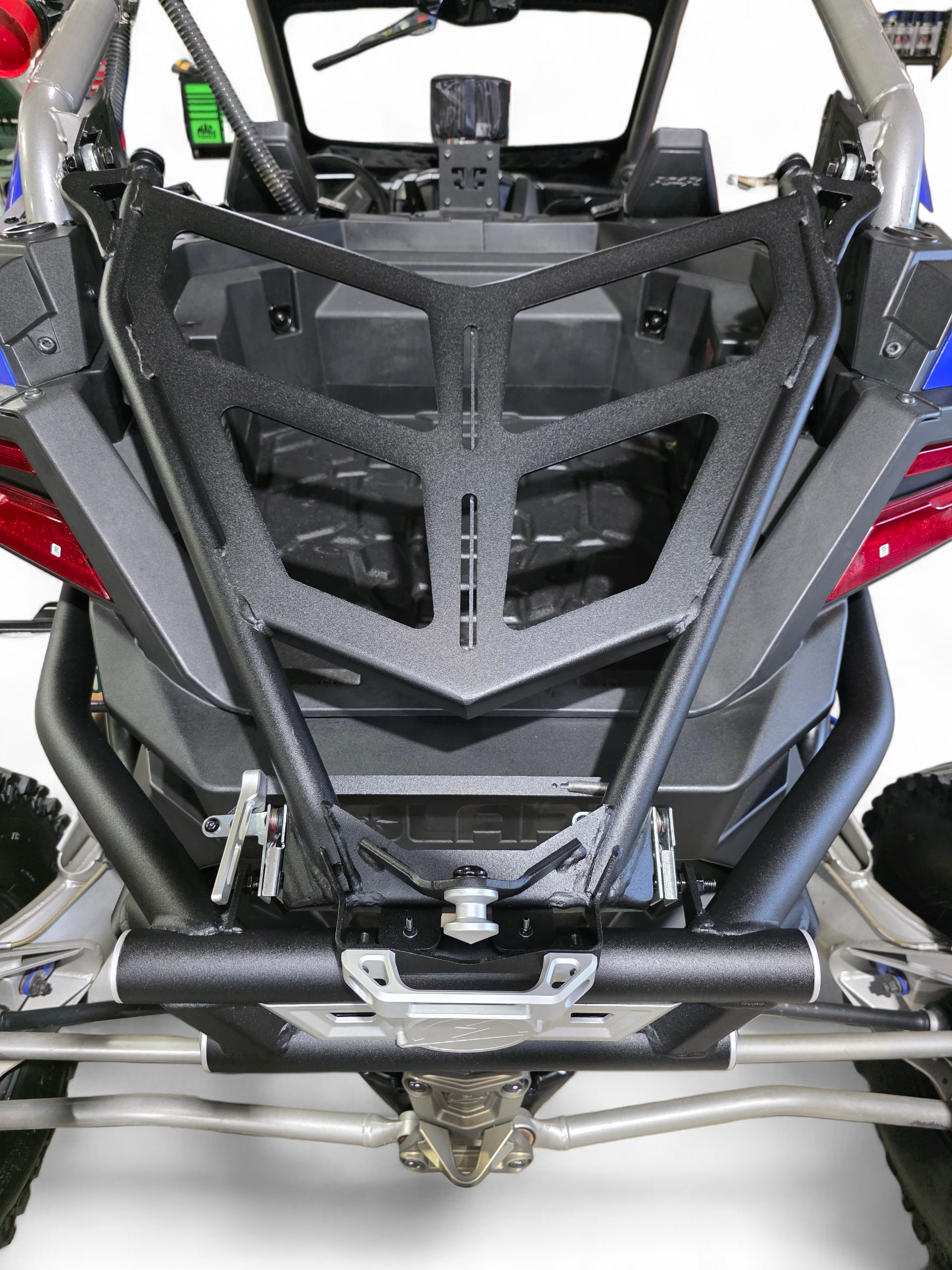 Polaris RZR Pro R Amp Tire Rack Rear Bumper