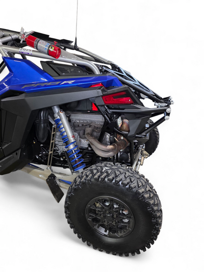 Polaris RZR Pro R Amp Tire Rack Rear Bumper