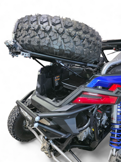 Polaris RZR Pro R Amp Tire Rack Rear Bumper
