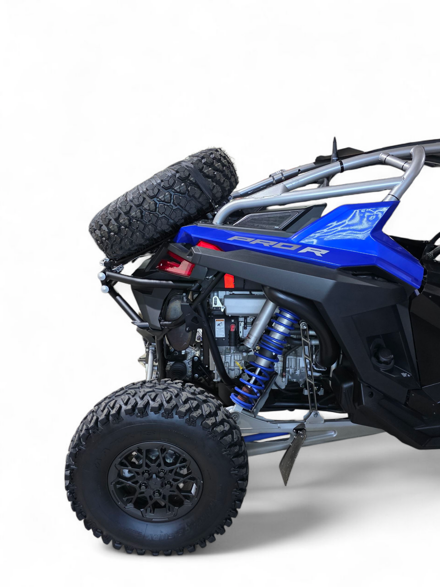 Polaris RZR Pro R Amp Tire Rack Rear Bumper