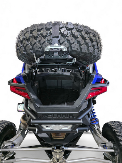Polaris RZR Pro R Amp Tire Rack Rear Bumper