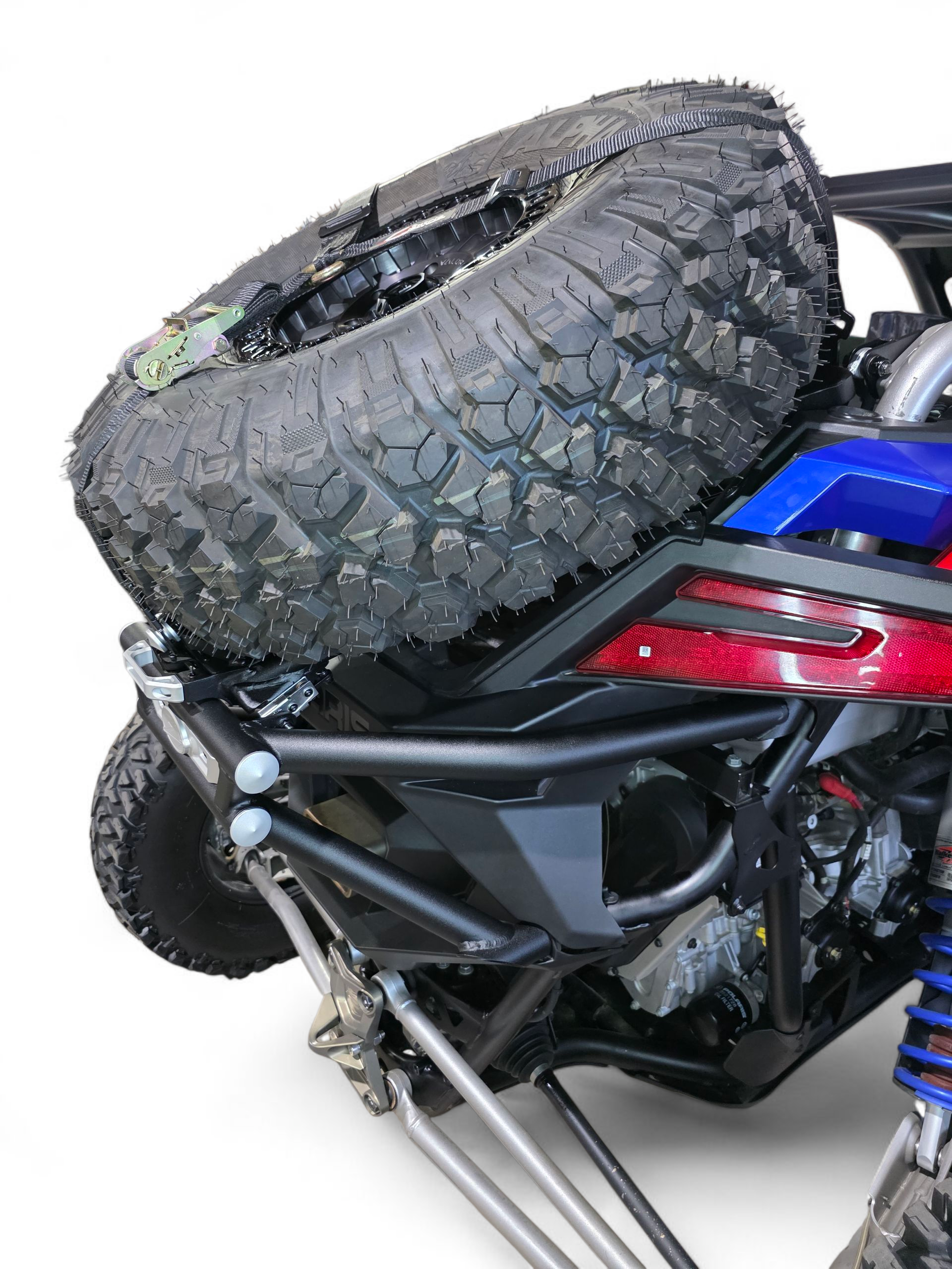 Polaris RZR Pro R Amp Tire Rack Rear Bumper