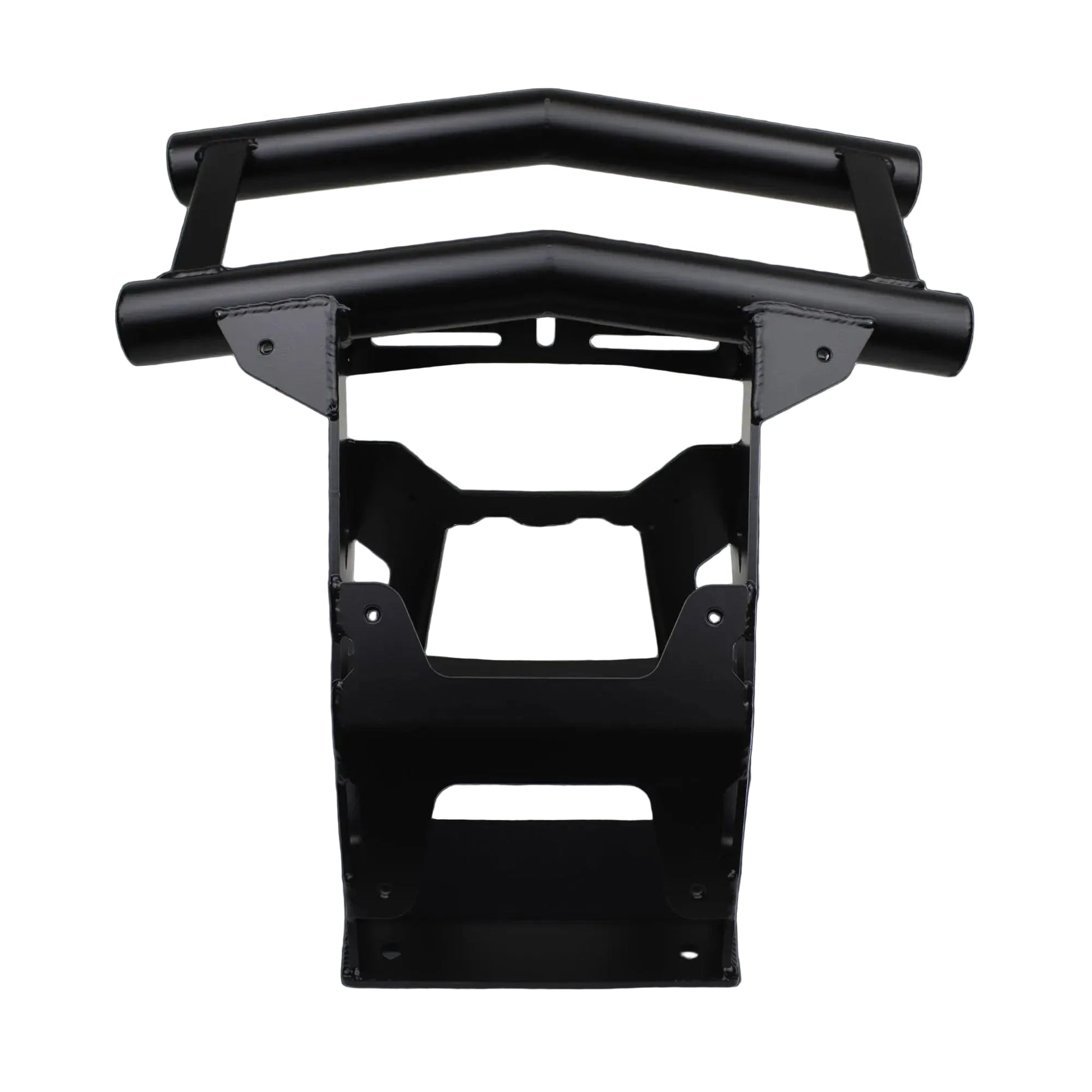 Polaris RZR Pro R/Pro S/Turbo R Double Tube Front Bumper with Winch Mount Back View