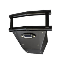 Polaris RZR Pro R/Pro S/Turbo R Double Tube Front Bumper with Winch Mount Front Angle View