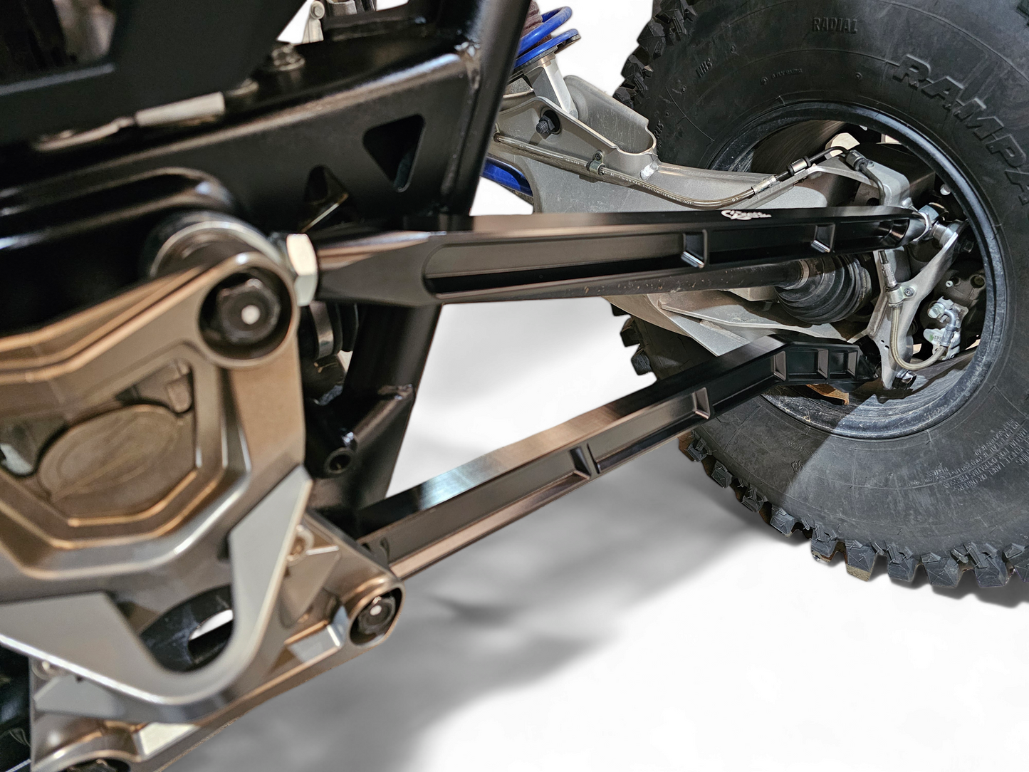 Polaris RZR Pro R / Pro S / Turbo R High Clearance Radius Rods (Black)