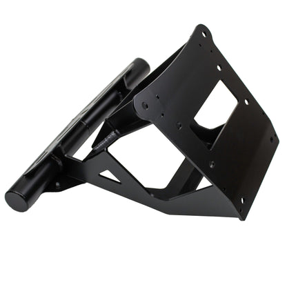 Polaris RZR Pro R/Pro S/Turbo R Single Tube Front Bumper with Winch Mount Back Angle