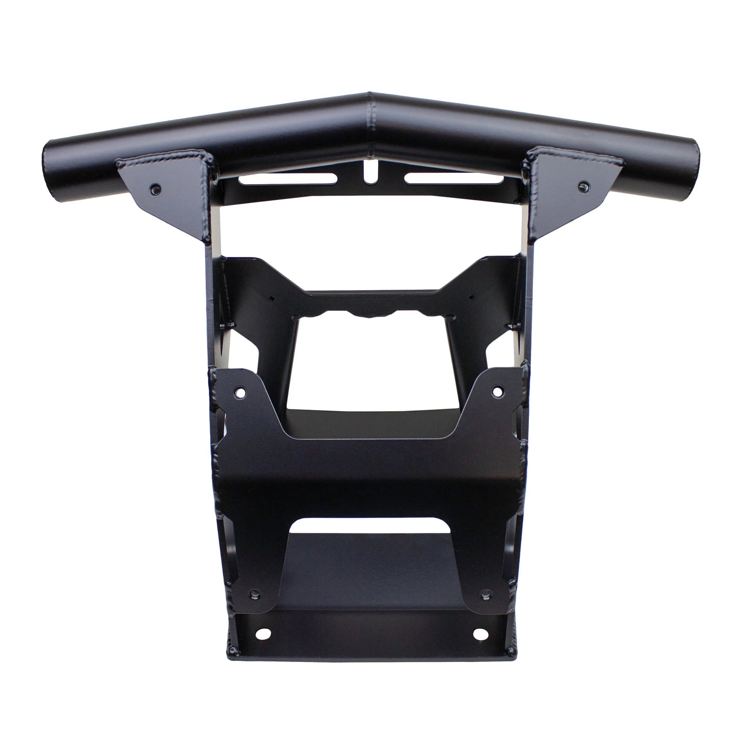 Polaris RZR Pro R/Pro S/Turbo R Single Tube Front Bumper with Winch Mount Back View