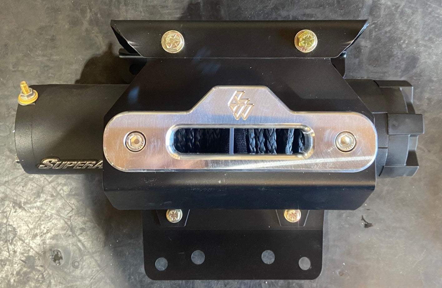 Polaris RZR Pro R / Pro S / Turbo R Winch Mount L&W Fab