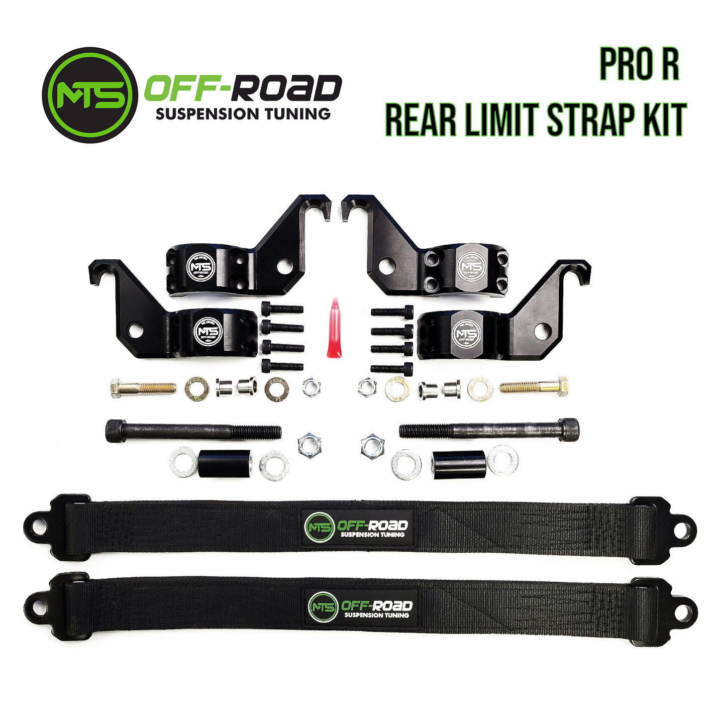 Polaris RZR Pro R Rear Limit Strap Kit MTS Off-Road