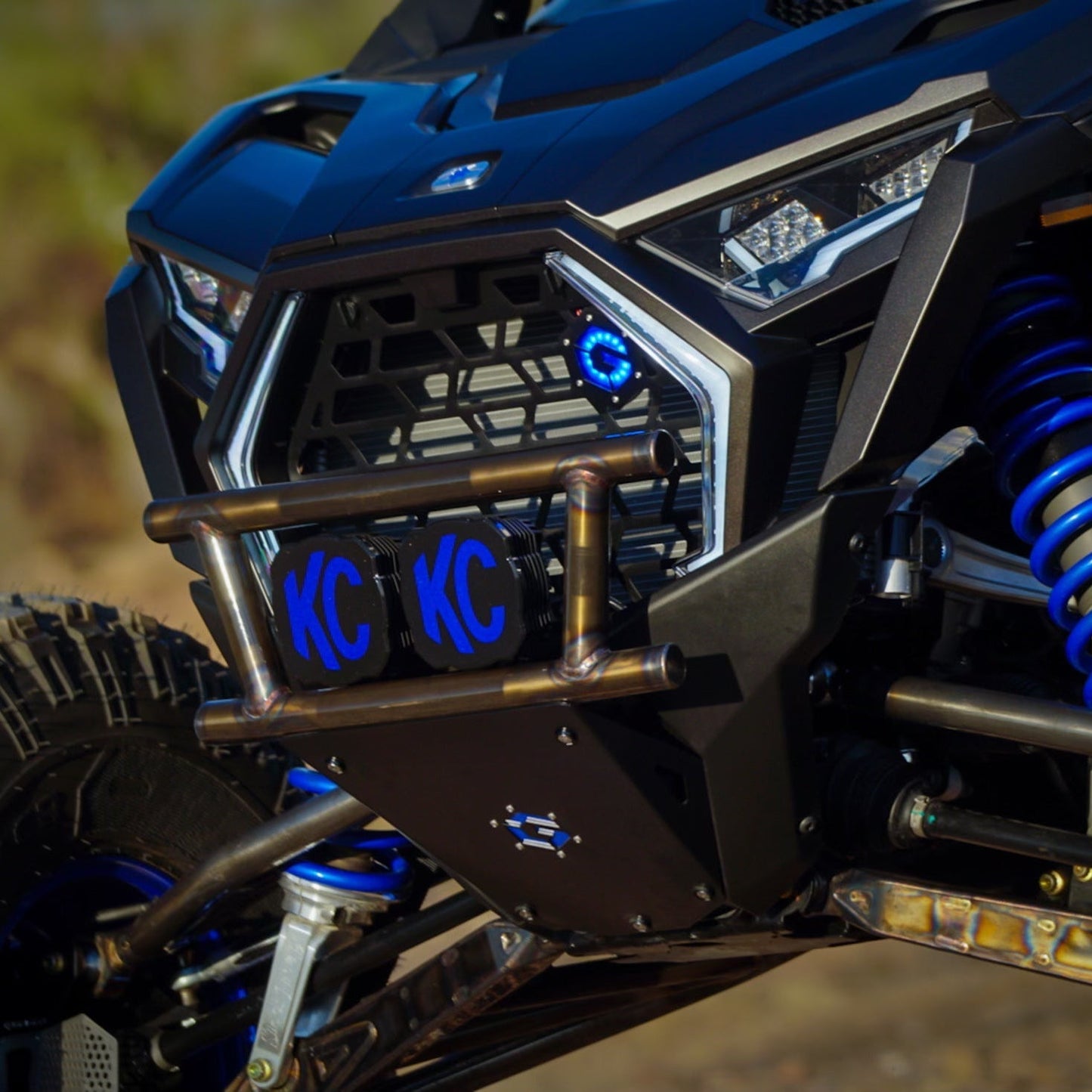 Polaris RZR Pro R / Turbo R Double Row Front Bumper Geiser Performance