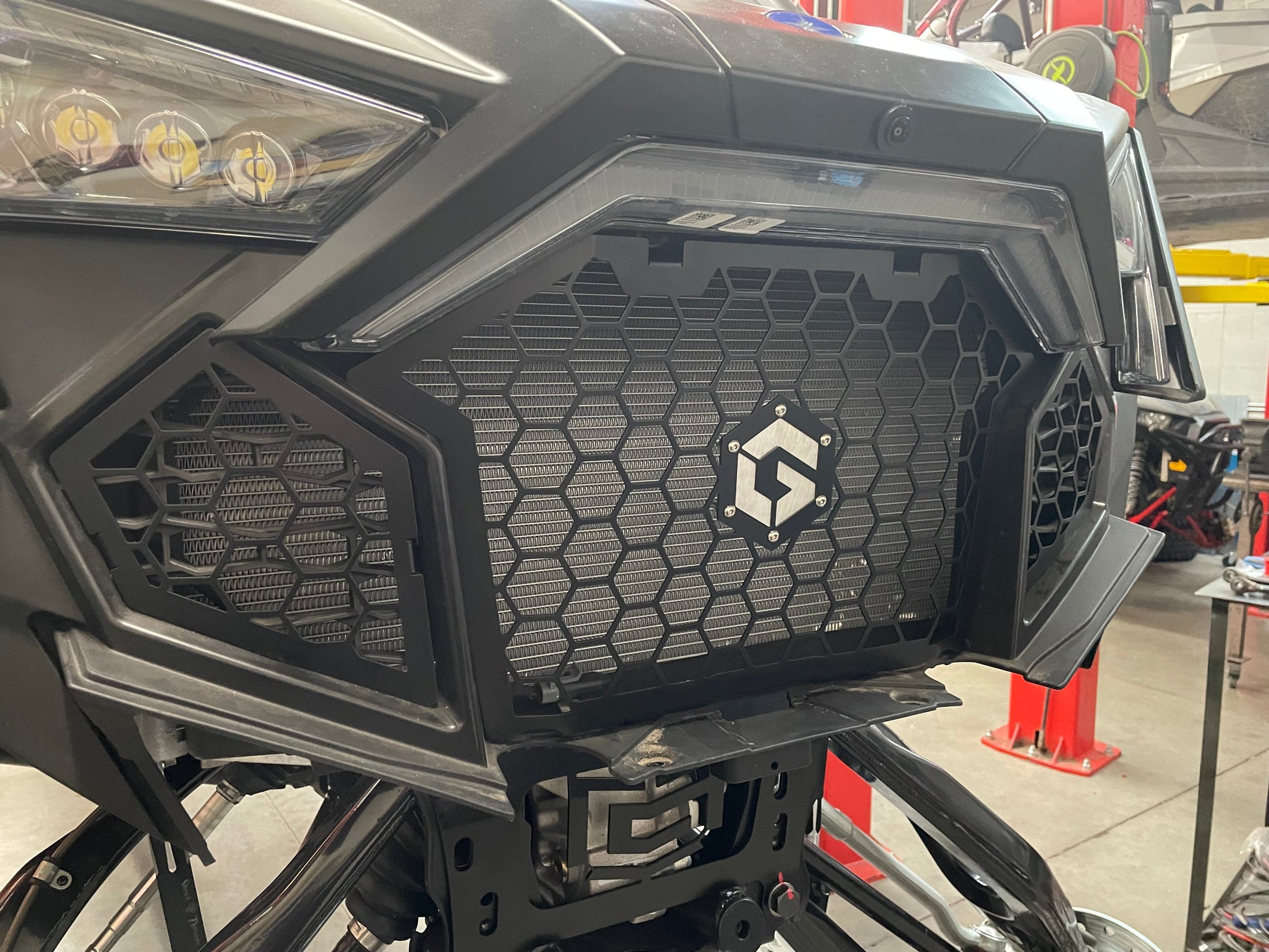 Polaris RZR Pro R / Turbo R Front Grille Geiser Performance