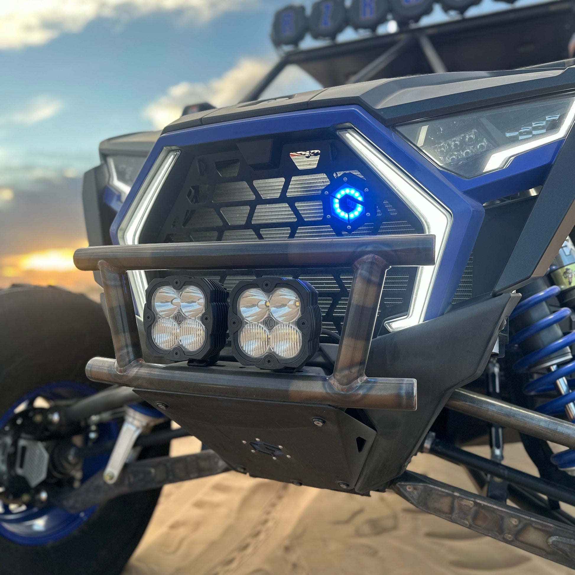 Polaris RZR Pro R / Turbo R Front Grille Geiser Performance