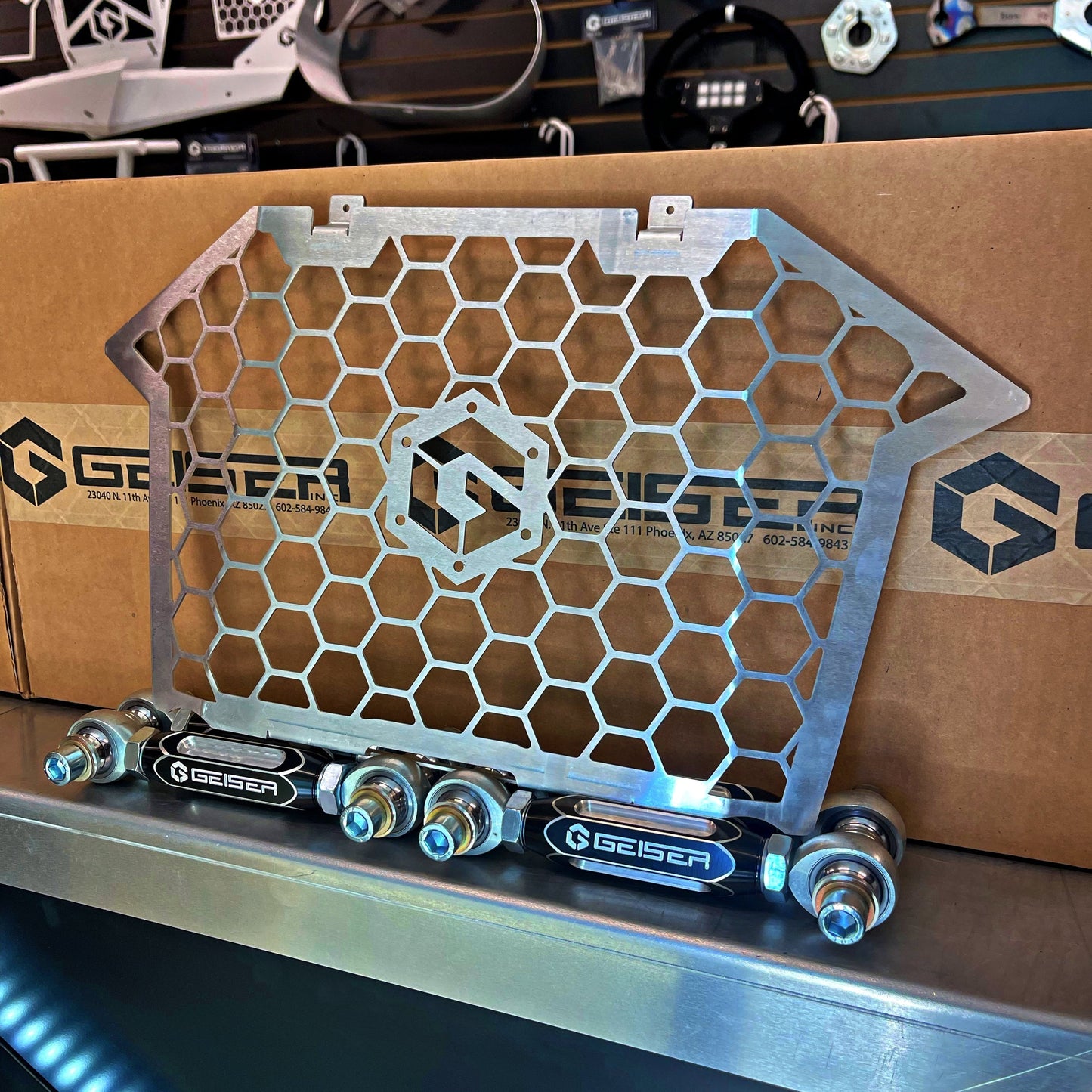 Polaris RZR Pro R / Turbo R Front Grille Geiser Performance