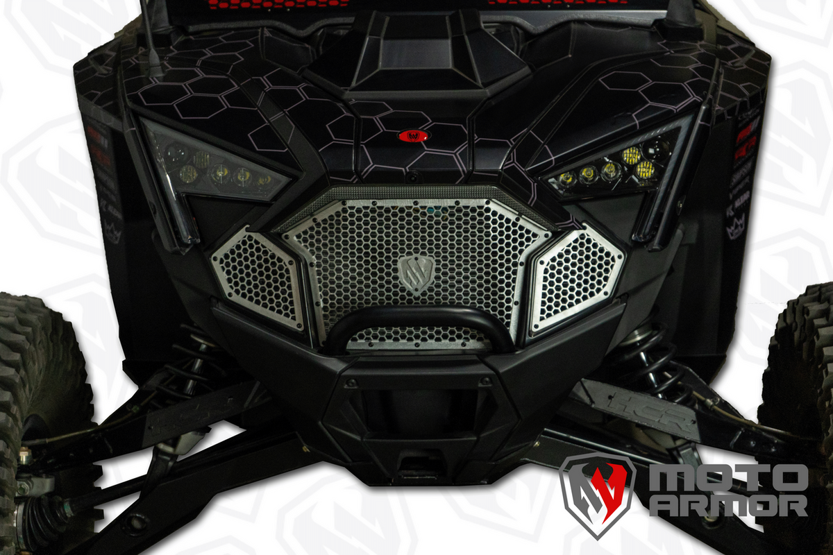 Polaris RZR Pro R / Turbo R Front Grille Set Moto Armor