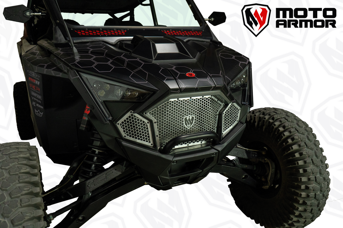Polaris RZR Pro R / Turbo R Front Grille Set Moto Armor