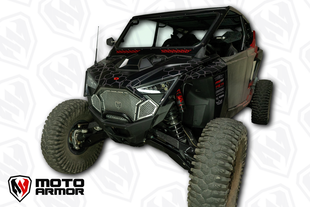 Polaris RZR Pro R / Turbo R Front Grille Set Moto Armor