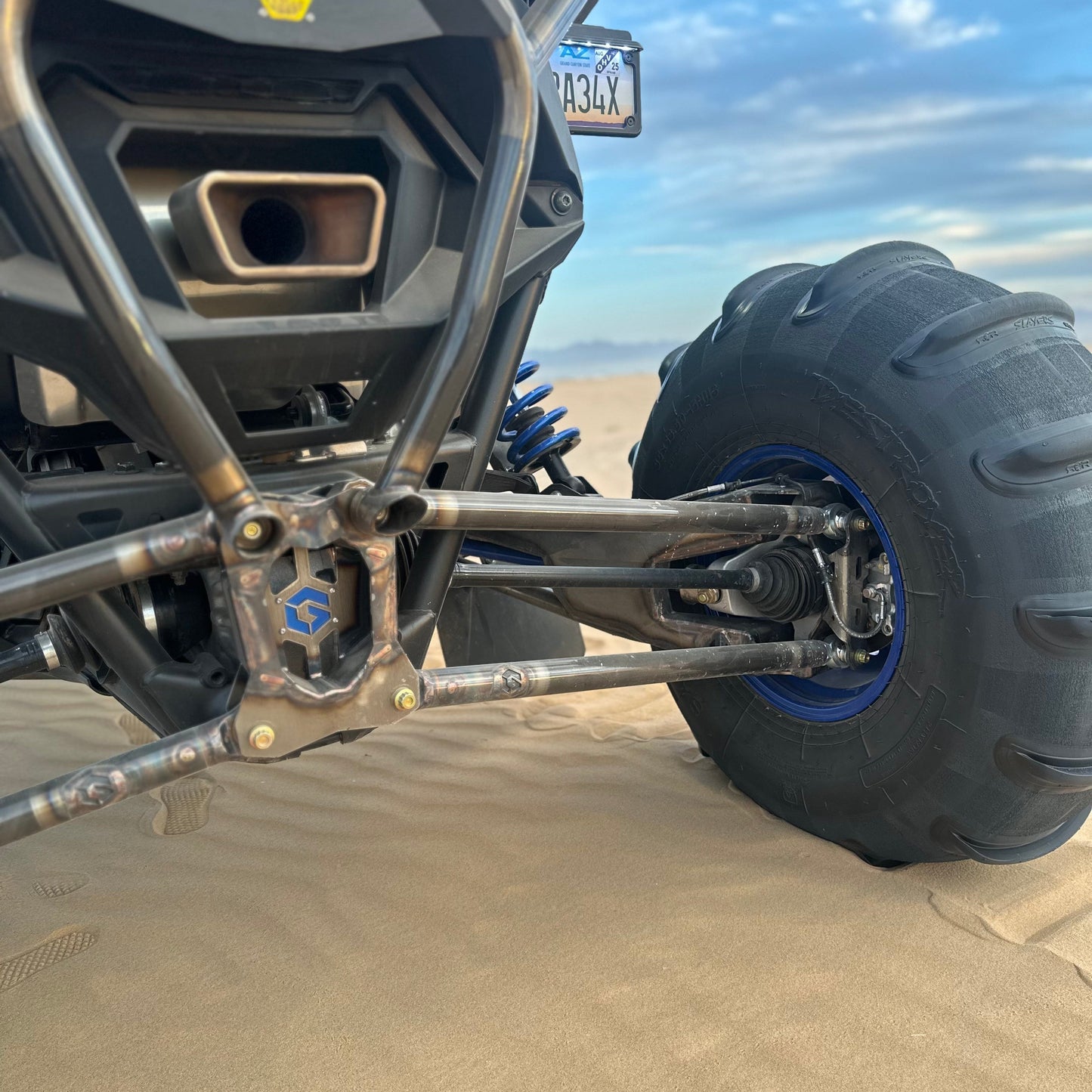 Polaris RZR Pro R / Turbo R Radius Link Plate Geiser Performance