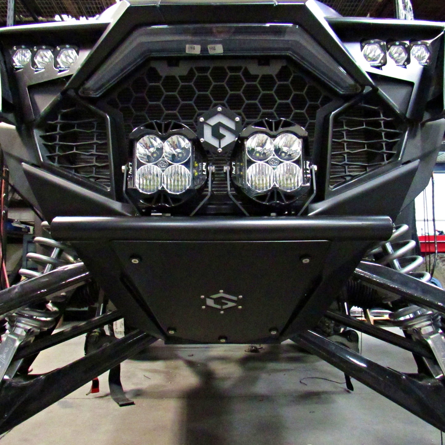 Polaris RZR Pro R / Turbo R Single Row Front Bumper Geiser Performance