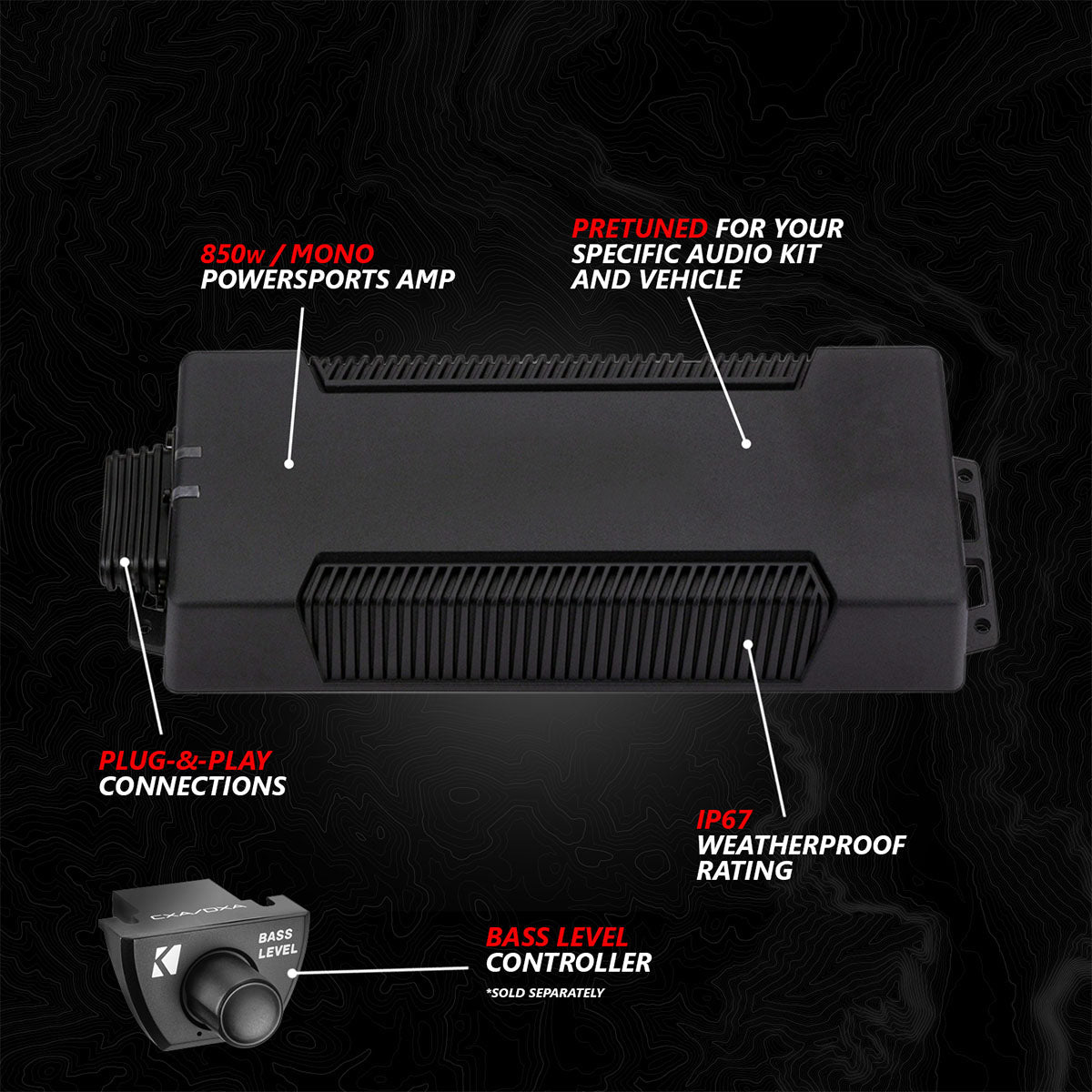 Polaris RZR Pro Ride Command (2020-2024) K-Spec 5 Speaker System SSV Works