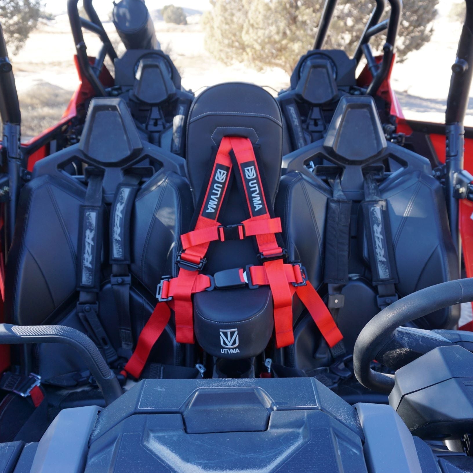 Polaris RZR Pro S / Pro XP (2025+) 4-Seat Model Front Bump Seat with Harness UTVMA