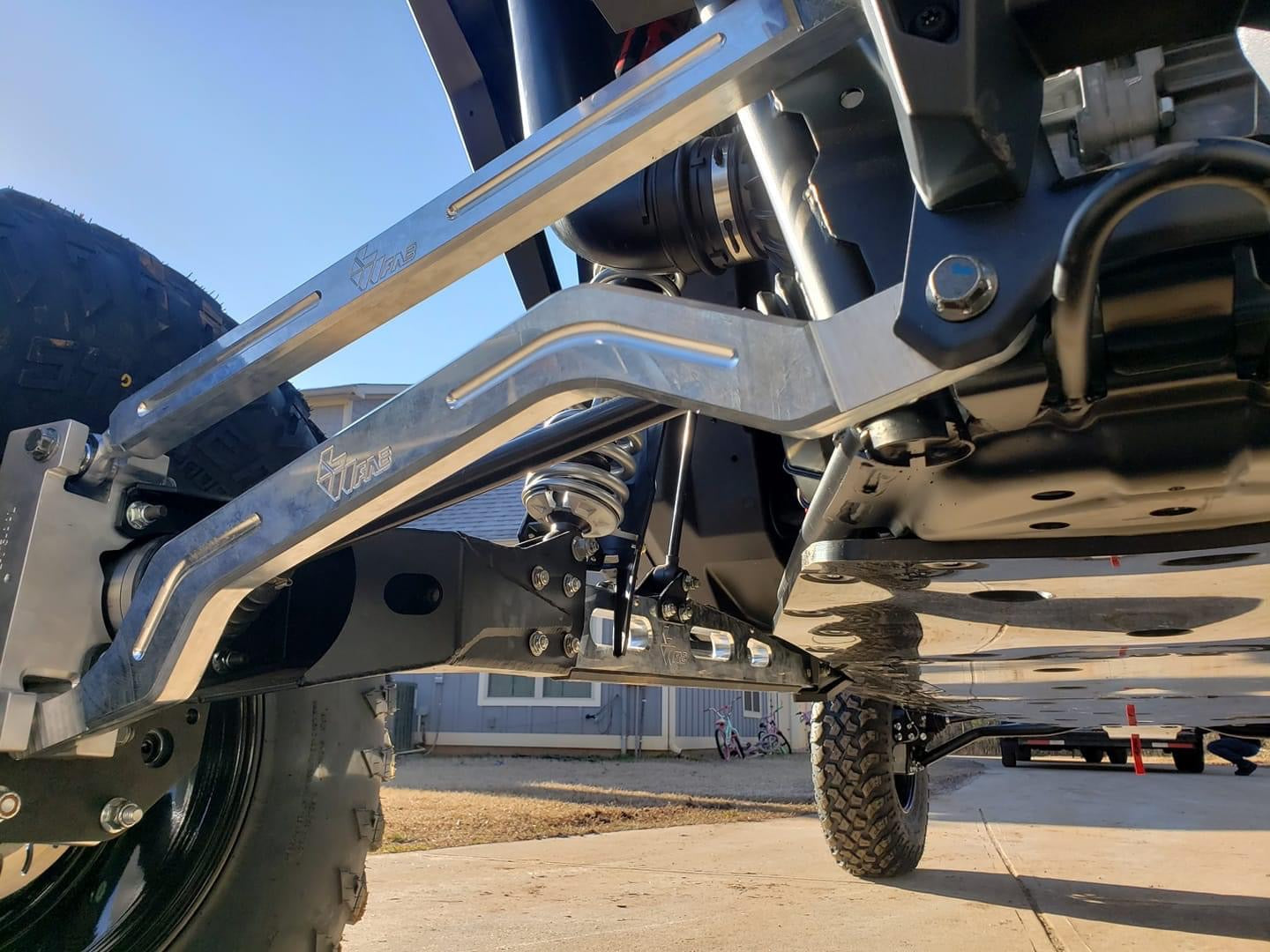 Polaris RZR Pro XP 2-Heim Radius Rods L&W Fab